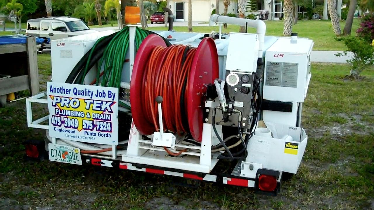 4-6 inch Drain Hydro Jet Cleaning